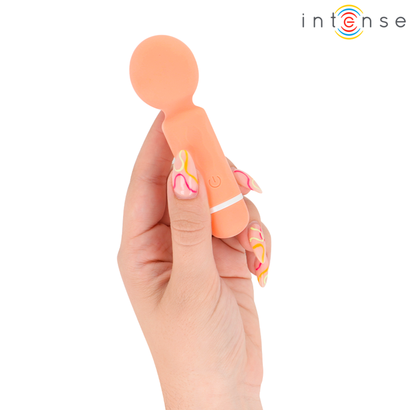 INTENSE - JARED MINI WAND MASSAGER RECARREGÁVEL USB LARANJA - Imagem 2