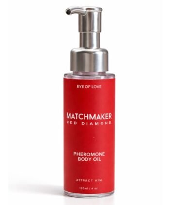 EYE OF LOVE - ÓLEO CORPORAL COM FEROMÓNIOS DE DIAMANTE VERMELHO MATCHMAKER 120 ML