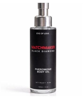 EYE OF LOVE – Óleo corporal com feromonas Matchmaker Black Diamond 120 ML