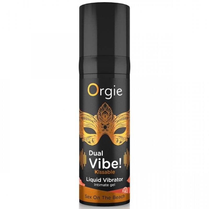 ORGIE - DUPLA VIBRAÇÃO! VIBRADOR LÍQUIDO BEIJÁVEL SEX ON THE BEACH 15 ML - Image 2