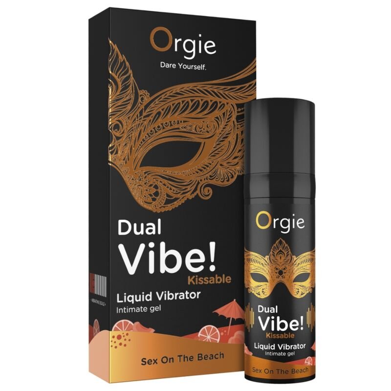 ORGIE - DUPLA VIBRAÇÃO! VIBRADOR LÍQUIDO BEIJÁVEL SEX ON THE BEACH 15 ML - Image 3