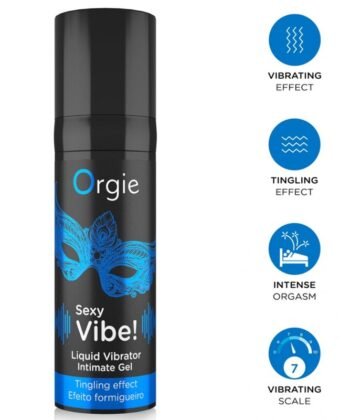ORGIE - VIBRAÇÃO SEXY! VIBRADOR LÍQUIDO 15 ML