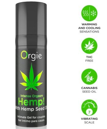 ORGIE - CÂNHAMO! ORGASMO INTENSO MÚLTIPLAS SENSAÇÕES GEL ÍNTIMO 15 ML