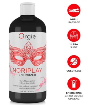 ORGIE - NORIPLAY ENERGIZER GEL DE MASSAGEM NURU CORPO A CORPO 500 ML