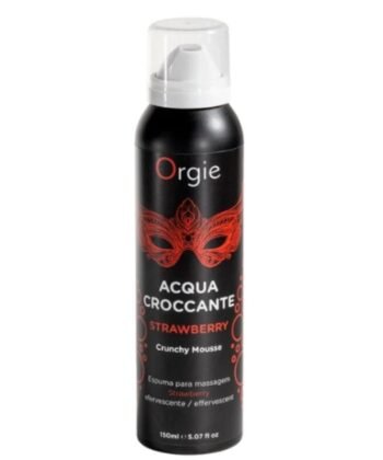 ORGIE - ACQUA CROCCANTE MOUSSE DE MASSAGEM CROCANTE DE MORANGO 150 ML - Image 3