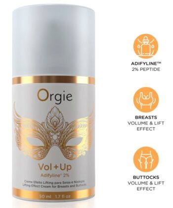 ORGIE - CREME COM EFEITO LIFTING VOL+UP PARA SEIOS E GLÚTEOS 50 ML