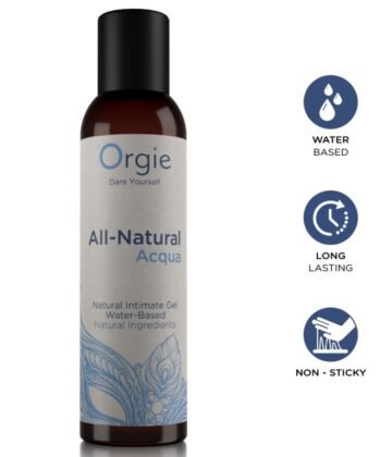 ORGIE - GEL ÍNTIMO 100% NATURAL À BASE DE ÁGUA 150 ML