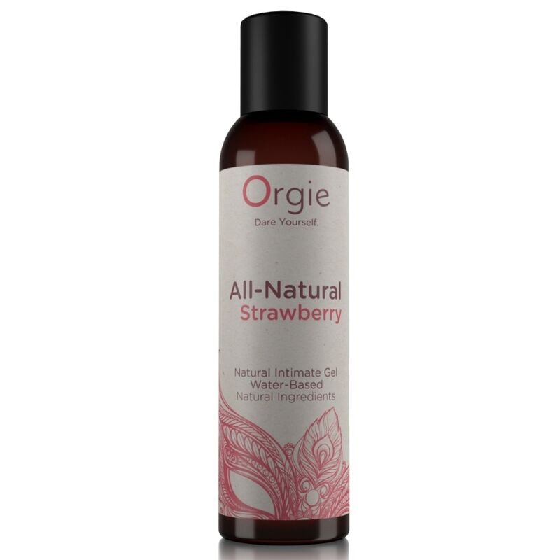 ORGIE - GEL ÍNTIMO À BASE DE ÁGUA DE MORANGO TOTALMENTE NATURAL 150 ML - Imagem 2