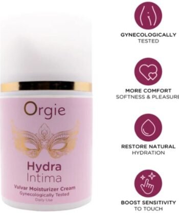ORGIE - HYDRA INTIMA CREME HIDRATANTE VULVAR DIÁRIO 50 ML