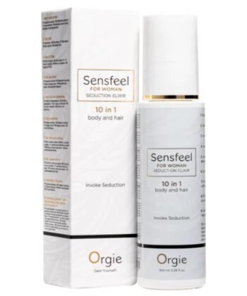 ORGIE - SENSFEEL ELIXIR DE SEDUÇÃO FEMININO 10 EM 1 PARA CORPO E CABELO 100 ML - Imagem 3
