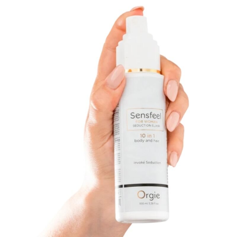 ORGIE - SENSFEEL ELIXIR DE SEDUÇÃO FEMININO 10 EM 1 PARA CORPO E CABELO 100 ML - Imagem 2