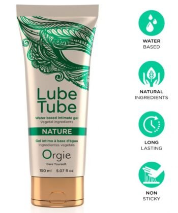 ORGIE - LUBRIFICANTE NATURE GEL ÍNTIMO À BASE DE ÁGUA 150 ML