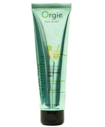 ORGIE - LUBRIFICANTE EM TUBO COQUETEL CAIPIRINHA GEL ÍNTIMO À BASE DE ÁGUA BEIJÁVEL 100 ML - Imagem 3