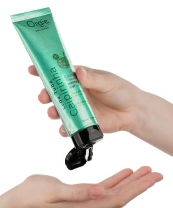ORGIE - LUBRIFICANTE EM TUBO COQUETEL CAIPIRINHA GEL ÍNTIMO À BASE DE ÁGUA BEIJÁVEL 100 ML - Imagem 2