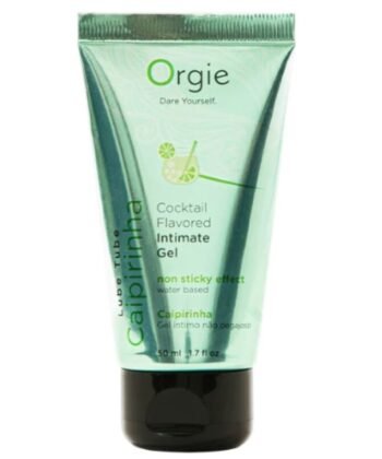 ORGIE - LUBRIFICANTE EM TUBO COQUETEL CAIPIRINHA BEIJÁVEL GEL ÍNTIMO À BASE DE ÁGUA 50 ML - Imagem 4