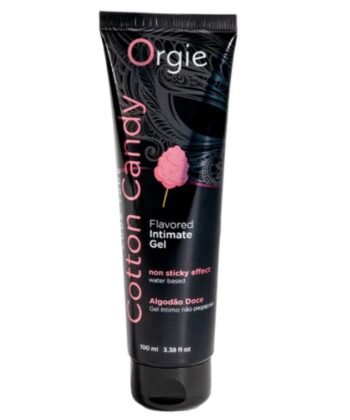 ORGIE - LUBRIFICANTE EM TUBO COM AROMA DE ALGODÃO DOCE, BEIJÁVEL, GEL ÍNTIMO À BASE DE ÁGUA, 100 ML - Imagem 2