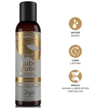 ORGIE - LUBRIFICANTE HUMAN LUBRIFICANTE GEL ÍNTIMO À BASE DE ÁGUA 150 ML
