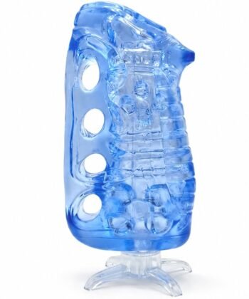 Visão alternativa de FLESHLIGHT – FLESHSKINS GRIP BLUE ICE MASTURBADOR MANUAL MASCULINO AZUL