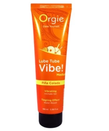 ORGIE - VIBE DE TUBO LUBRIFICANTE! PIÑA COLADA GEL ÍNTIMO BEIJÁVEL FORMIGUEIRO MÉDIO 100 ML - Imagem 3