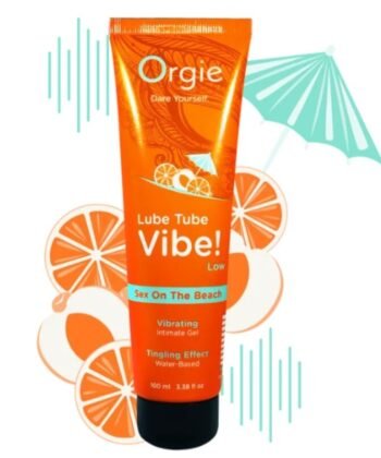 ORGIE - LUBRIFICANTE VIBRADOR! SEXO NA PRAIA GEL ÍNTIMO BEIJÁVEL LEVE FORMIGAMENTO 100 ML - Imagem 2
