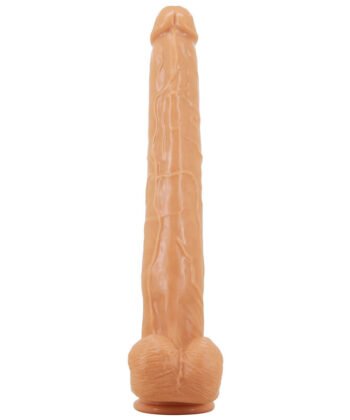 PRETTY LOVE - VIGGO DILDO DESLIZANTE COM TOQUE SUAVE E REALISTA DE 36,5 CM NATURAL
